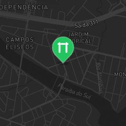 Map showing where Outdoor fitness training - Resende - Calisthenics workout is