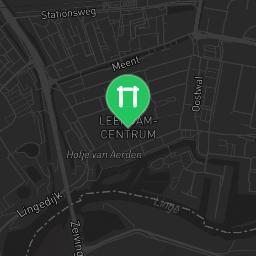 Map showing where Outdoor Gym Leerdam is