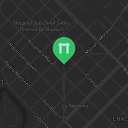 Map showing where Bodyweight workout - Futaleufú Department - Calisthenics workout is