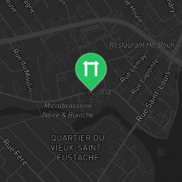Map showing where Outdoor Gym Parc rivière du nord is