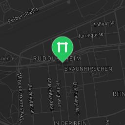 Map showing where Vienna - Outdoor Pull Up Bars - Henriettenplatz is
