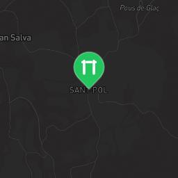 Map showing where Girona - Calisthenics equipment - Carrer Miquel Marti i Pol is