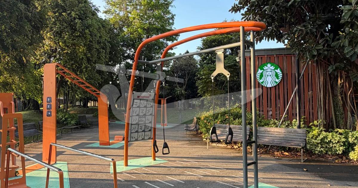 Active Garden, Waterfront Plaza — an outdoor calisthenics spot in Singapore