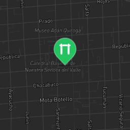 Map showing where Bodyweight training - San Fernando del Valle de Catama - Calisthenics workout is