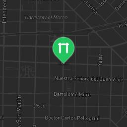 Map showing where Buenos Aires - Calisthenics Park - Libertador General San Martín is