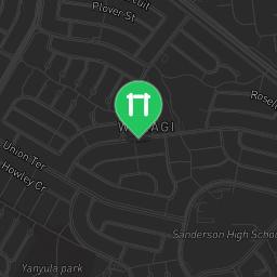 Map showing where Bodyweight workout - Darwin - Calisthenics workout is