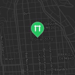 Map showing where Bodyweight fitness - Loja Canton - Calisthenics workout is