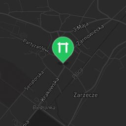 Map showing where Outdoor fitness training - Pilica -  - Calisthenics workout is