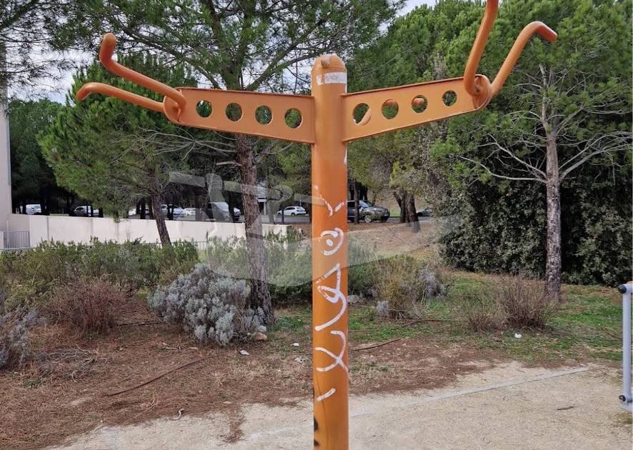 Montpellier - Outdoor Fitness Stations - Rue Georges Méliès — outdoor calisthenics spot in Montpellier