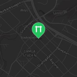 Map showing where Bodyweight workout - Säter - - Calisthenics workout is