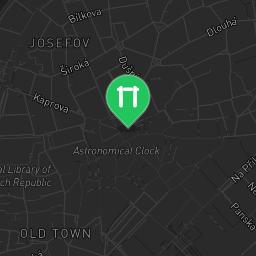Map showing where Prague - Public pull up bar - Chuchelský háj is