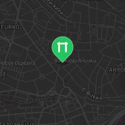 Map showing where Bodyweight fitness - Barakaldo - Calisthenics workout is