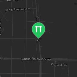 Map showing where Paninskoe - Aire de Fitness - 391057 is