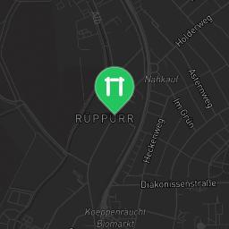 Map showing where Karlsruhe - Outdoor Pull Up Bar - Rüppurr Waldspielplatz Eichelgartenwald is