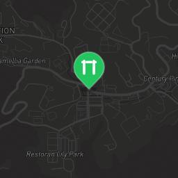Map showing where Parit falls - Tanah Rata - Cameron highlands is