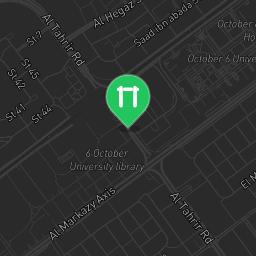 Map showing where 6th of October (Madinat as-Sadis min Uktubar) - Calisthenics Equipment - محور 26 يوليو is