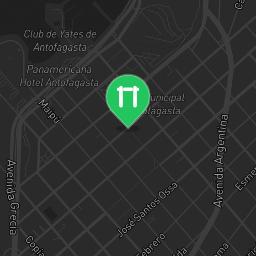 Map showing where Barras Parque Croacia is