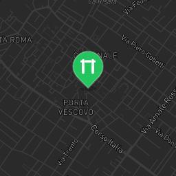 Map showing where Parchetto Ginnastica Callistenica (calisthenics) Fondi “Vetrine” is