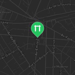 Map showing where Aire de Street Workout is