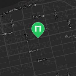 Map showing where Bodyweight gym - Huntington - Calisthenics workout is