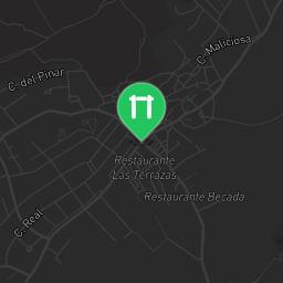Map showing where Outdoor Gym Polideportivo Becerril is