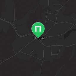 Map showing where Public Pull Up Bars - Úsilné is