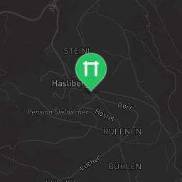 Map showing where ZURICH vitaparcours Hasliberg-Reuti is