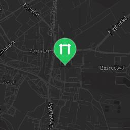 Map showing where Chodov - Street Workout Park - RVL 13 is