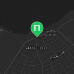 Map showing where Outdoor Fitness Marikina is