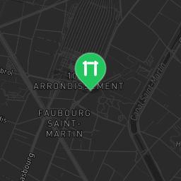 Map showing where Paris - Street Workout Park - Parc de Valmy is