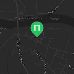 Map showing where Outdoor gym - Obrzycko - Calisthenics workout is