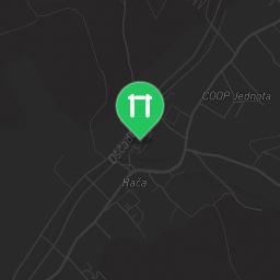 Map showing where Outdoor Fitness Oščadnica is