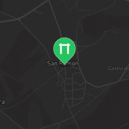Map showing where Outdoor Fitness Ferrol is