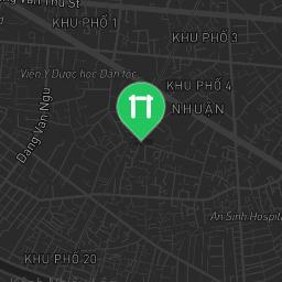 Map showing where Ward 9 - Street Workout Park - Hoa Viên Tri Kỷ is