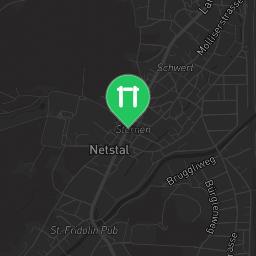 Map showing where Bodyweight workout - Netstal - Calisthenics workout is