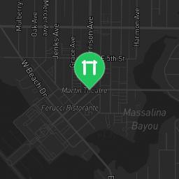 Map showing where Fitness Court Springfield Gardens Walking Park - Springfield, FL - National Fitness Campaign is