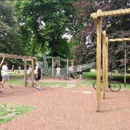 Map showing where London - Outdoor Exercise Gym - Battersea Park is