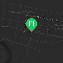 Map showing where Outdoor fitness - Futaleufú - Calisthenics workout is