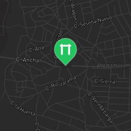 Map showing where Bodyweight gym - Seseña - Calisthenics workout is