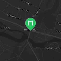 Map showing where Street workout Hemsedal Municipality is