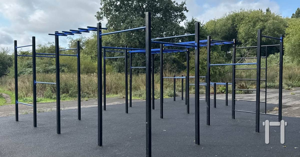 Calisthenics park The Carrs — outdoor calisthenics spot in England