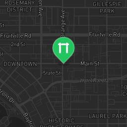 Map showing where Sarasota - Street Workout Park - Midnight Pass Rd 105 Bld F is