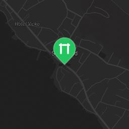 Map showing where Outdoor Fitness Starigrad is