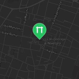 Map showing where Outdoor Fitness Novellara is