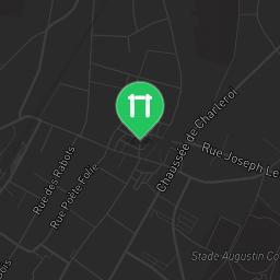 Map showing where Street Workout Park Fleurus is
