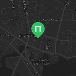 Map showing where Fitness Court Veterans Recreation Complex - Toms River, NJ - National Fitness Campaign is