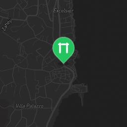 Map showing where Outdoor Gym Lovran is