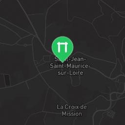 Map showing where Parcours de santé Saint-Jean-Saint-Maurice-sur-Loire is