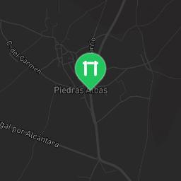 Map showing where Outdoor workout - Piedras Albas - Calisthenics workout is