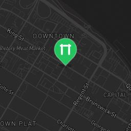 Map showing where Outdoor workout - Fredericton - Calisthenics workout is